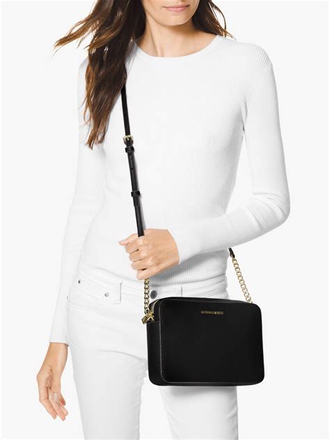 michael kors women's jet set crossbody bag|Michael Kors studded crossbody bag.